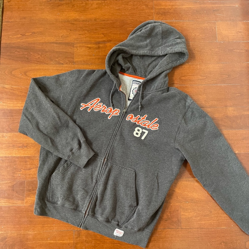 Aeropostale Fleece Hoodie Size L